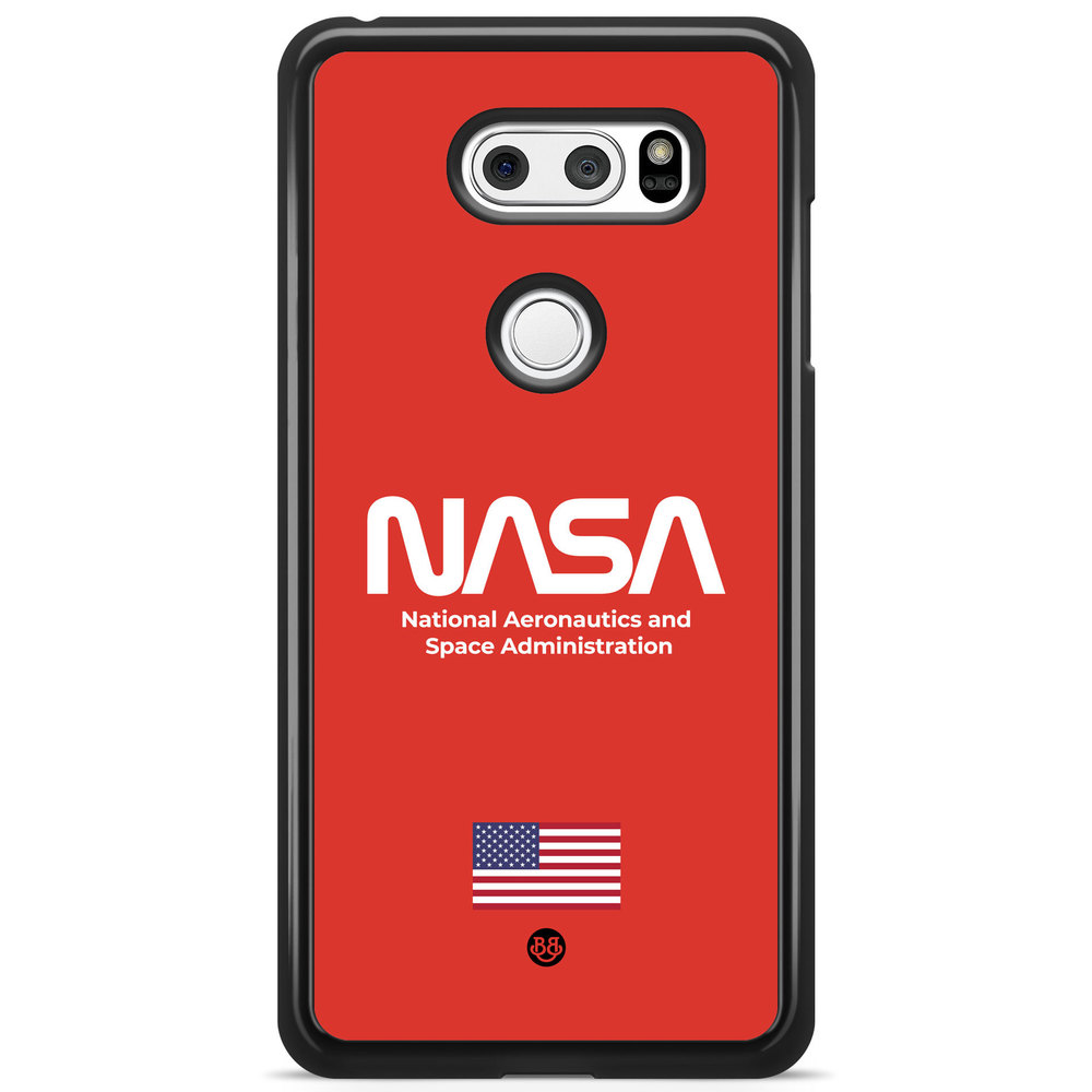 LG V30 Case - NASA Worm Red