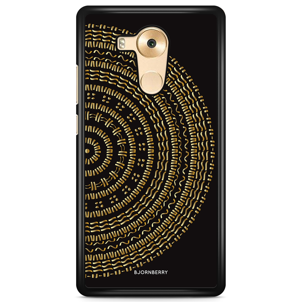 Huawei Mate 8 Case - Mandala Gold/Black