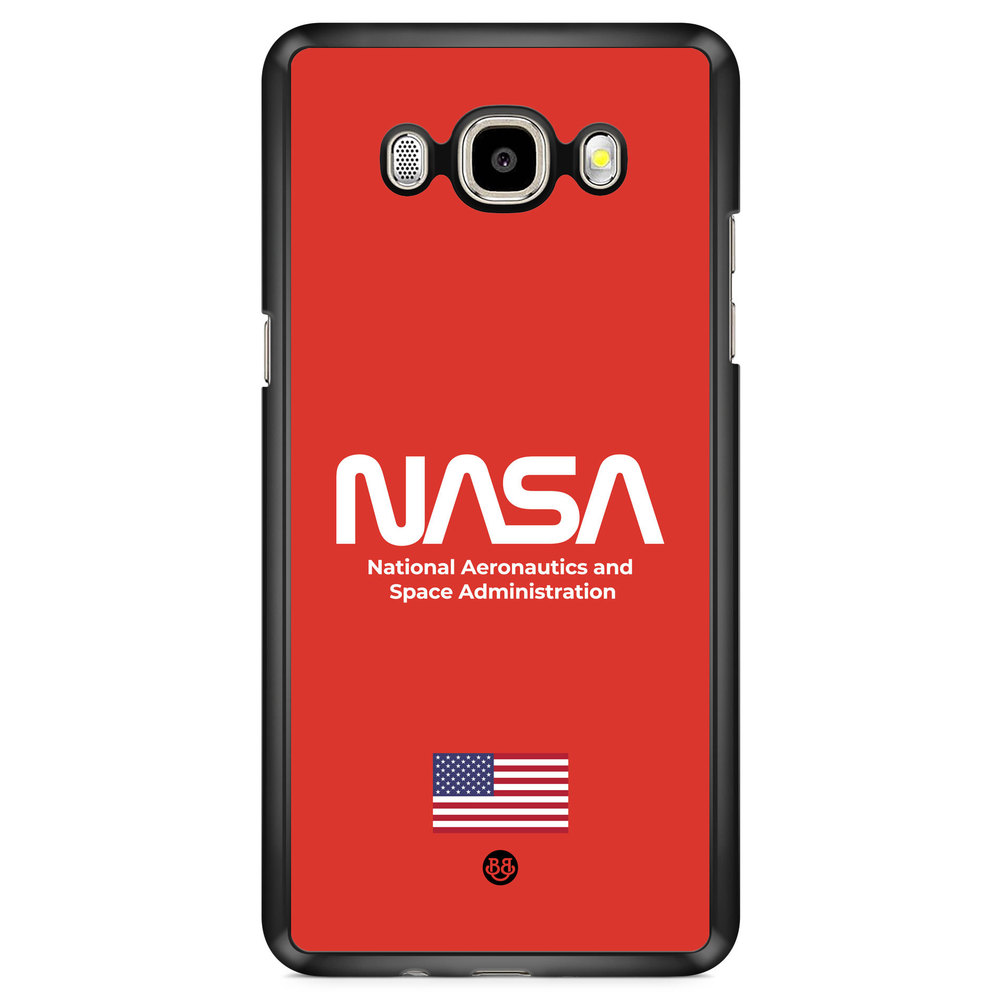 Samsung Galaxy J7 (2016) Case - NASA Worm Red