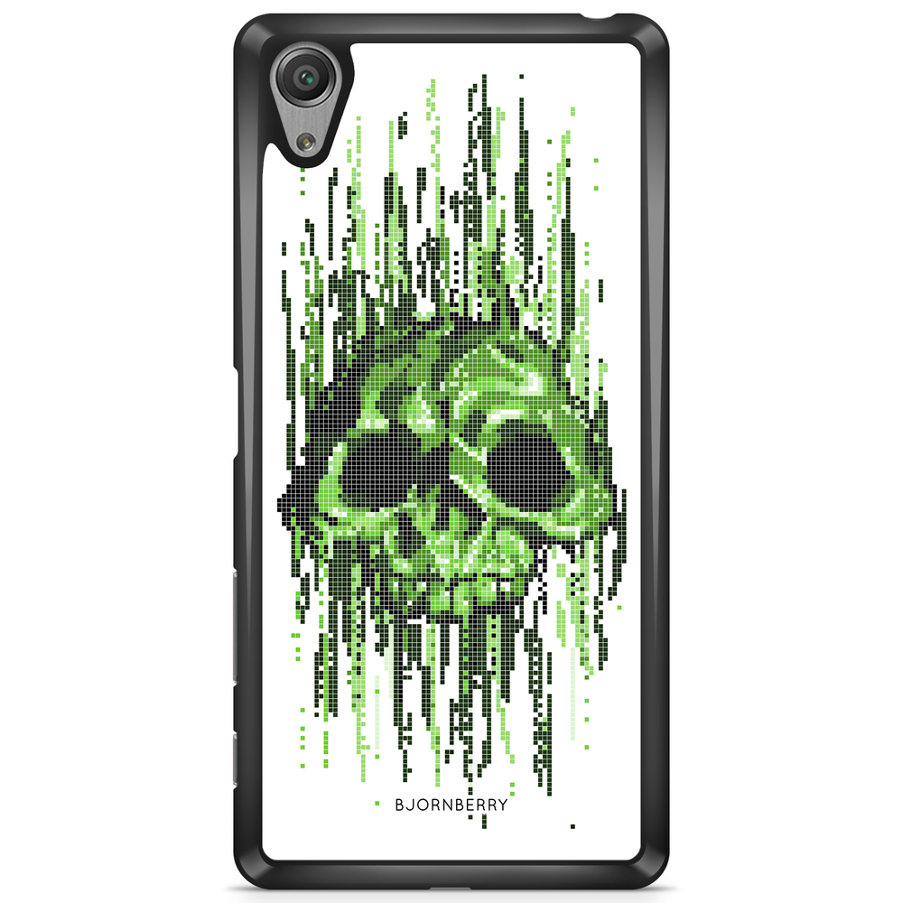 Sony Xperia XA1 Case - Data Virus Skull