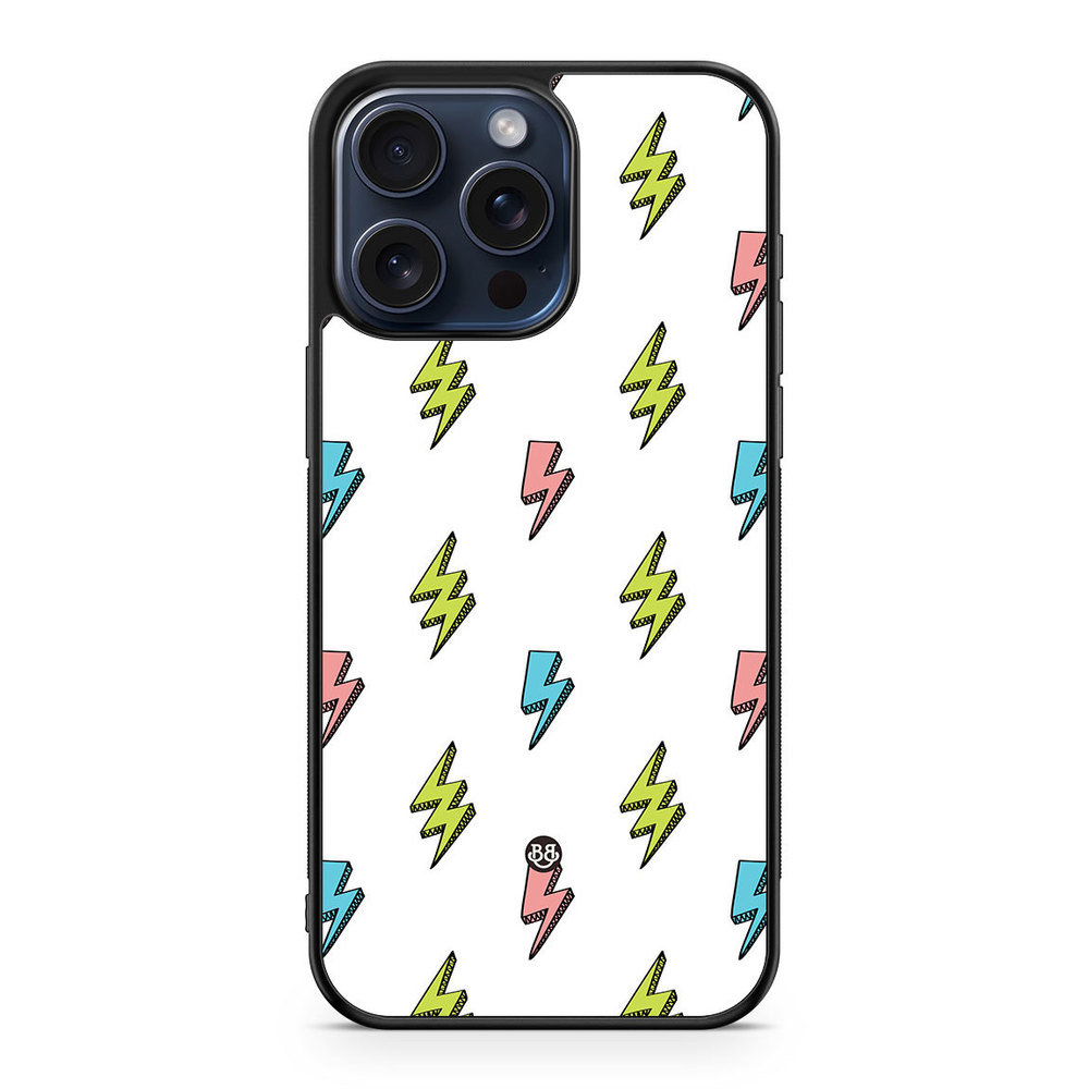 iPhone 15 Pro Max Case - Lightning Bolts