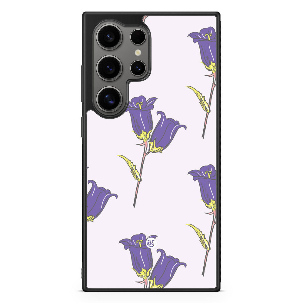Samsung Galaxy S24 Ultra Case - Wild Purple Flowers