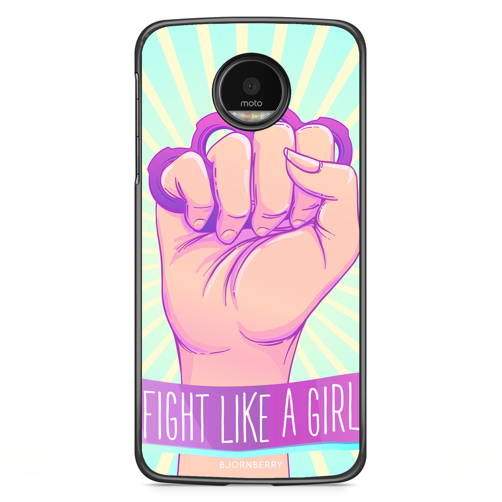 Motorola Moto G5S Plus Case - Fight Like A Girl