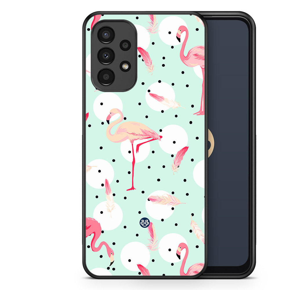 Samsung Galaxy A13 Case - Flamingos
