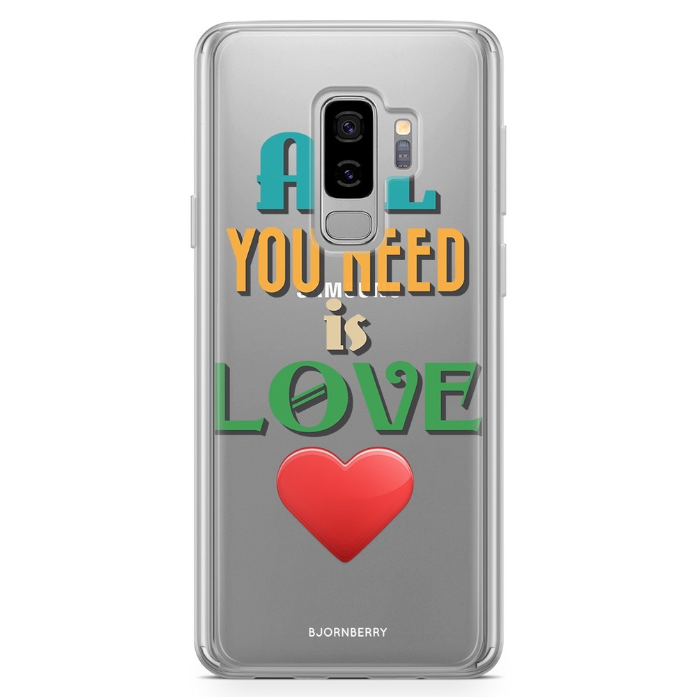 Samsung Galaxy S9 Plus Fashion Case - All You Need Is Love