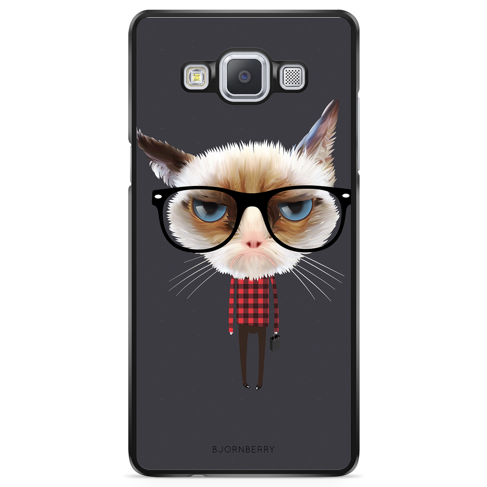 Samsung Galaxy A5 (2015) Case - Hipster Cat