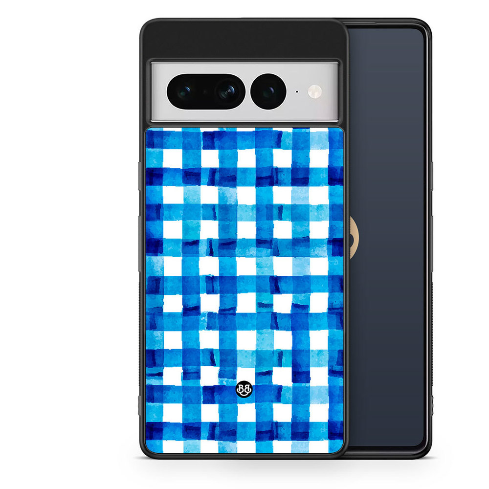 Google Pixel 7 Pro Case - Blue Stripes