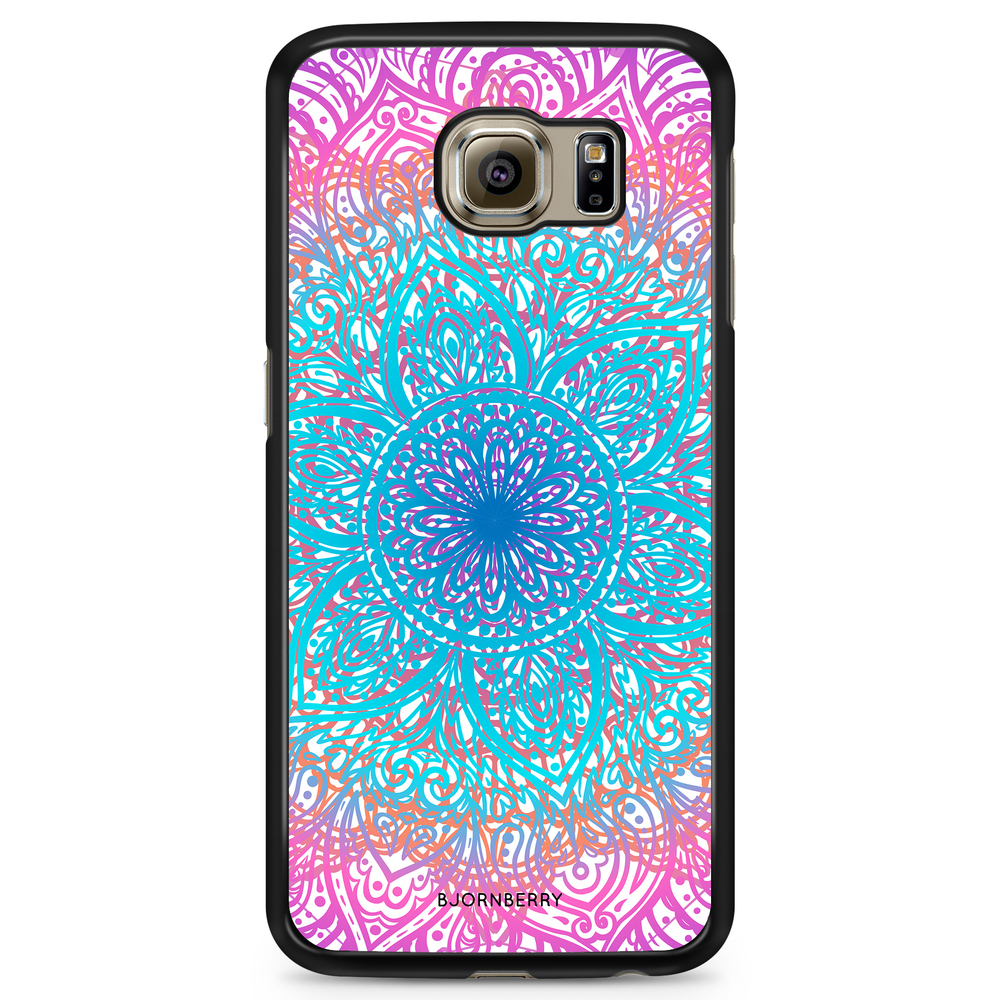 Samsung Galaxy S6 Edge Case - Pastel Mandala