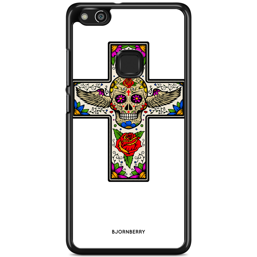 Huawei P10 Lite Case - Skull Cross