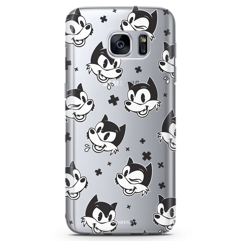 Samsung Galaxy S7 TPU Case - Vintage Wolves