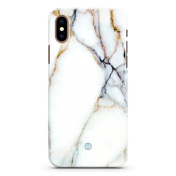 iPhone XS Max Premium Skal - Golden Marble