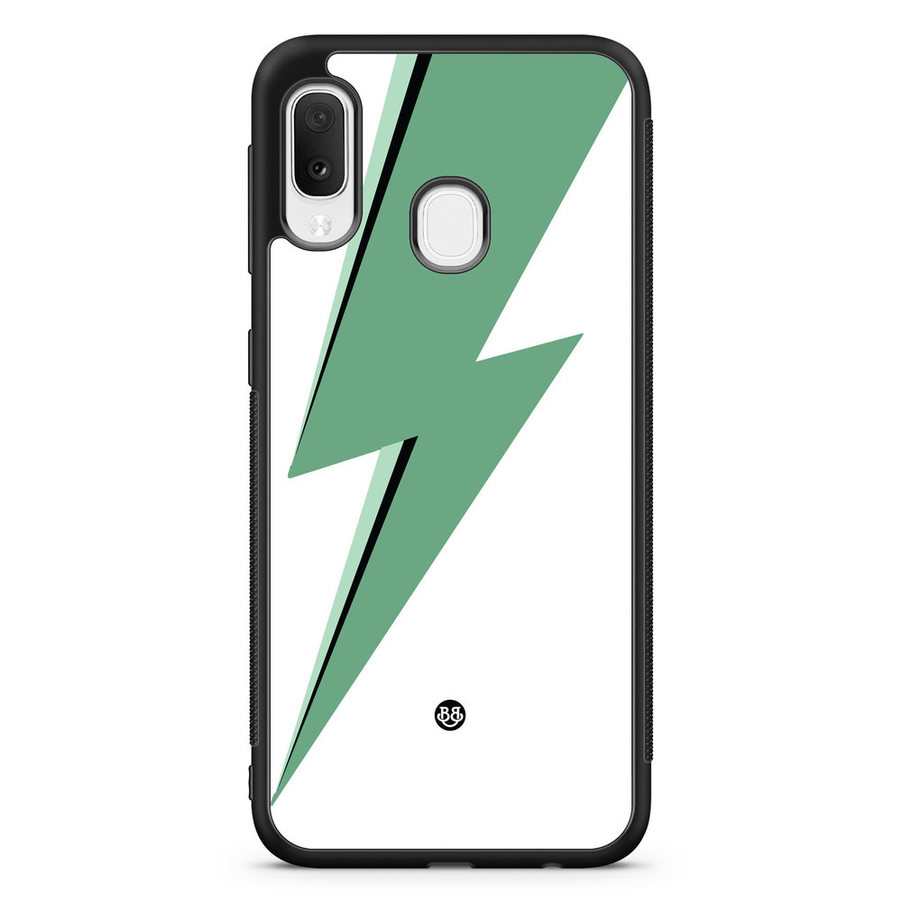 Samsung Galaxy A20e Case - Mint Green Bowie