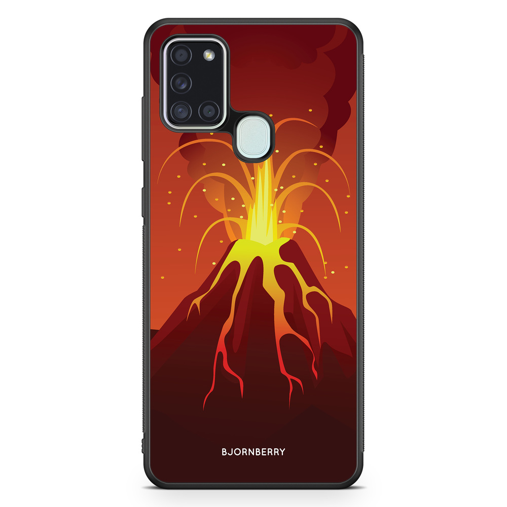 Samsung Galaxy A21s Case - Cartoon Vulcano
