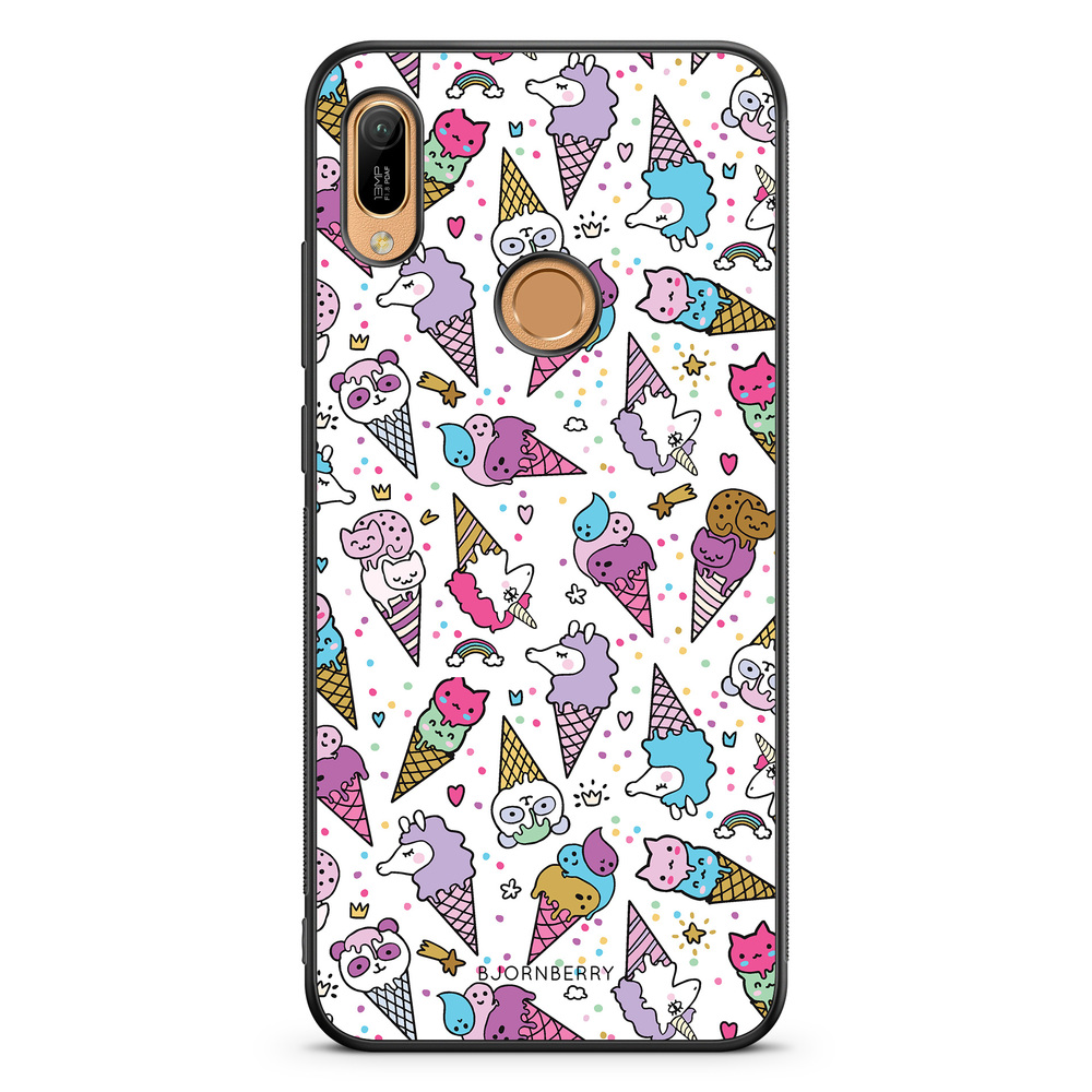 Huawei Y6 2019 Case - Unicorn Ice Creams