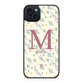 iPhone 15 Plus Custom Case - AWAKEN - Floral Elegance