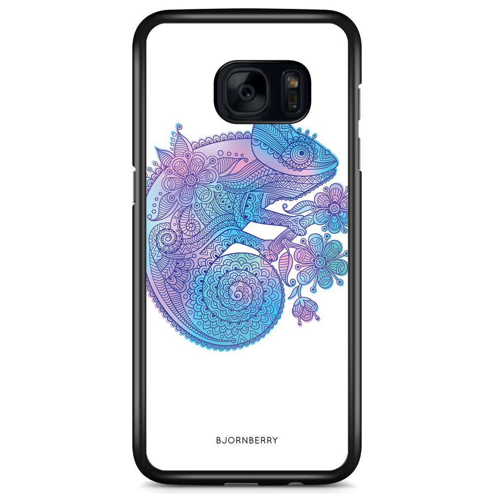 Samsung Galaxy S7 Case - Mandala Chameleon