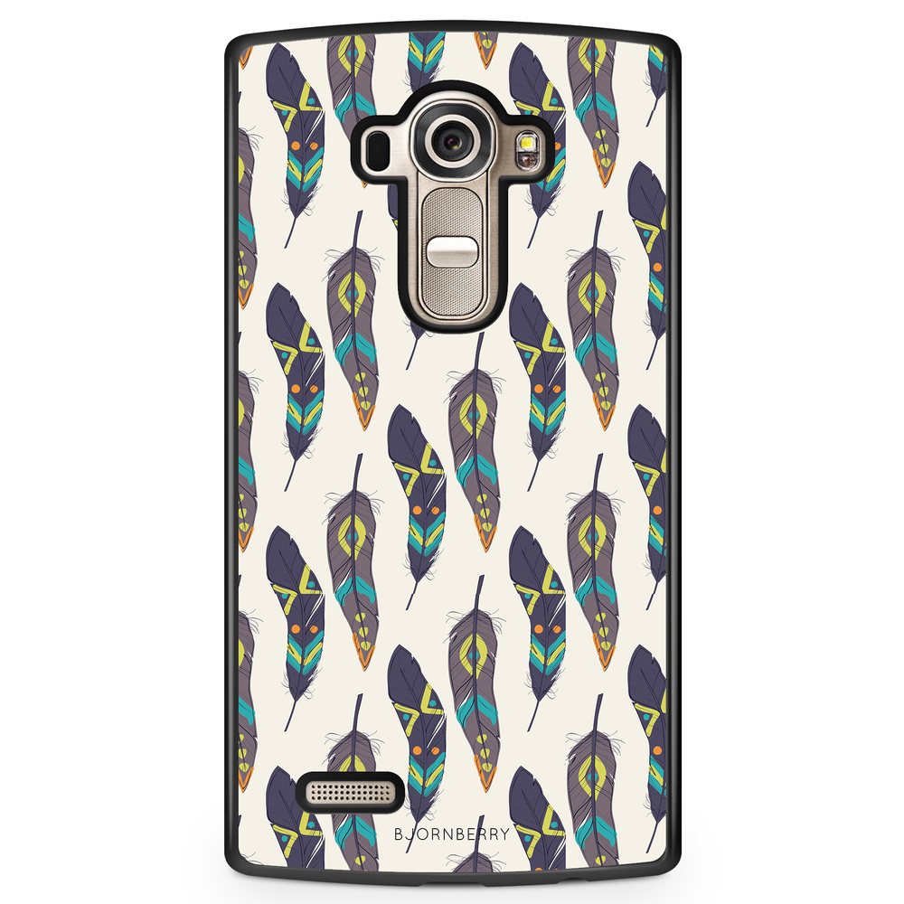 LG G4 Case - Ethnic Feathers
