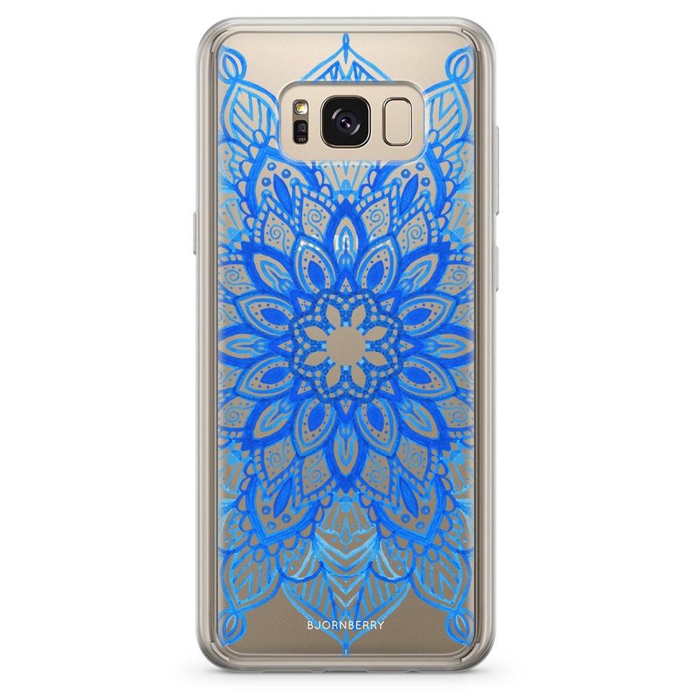 Samsung Galaxy S8 Plus Fashion Skal - Blå Mandala