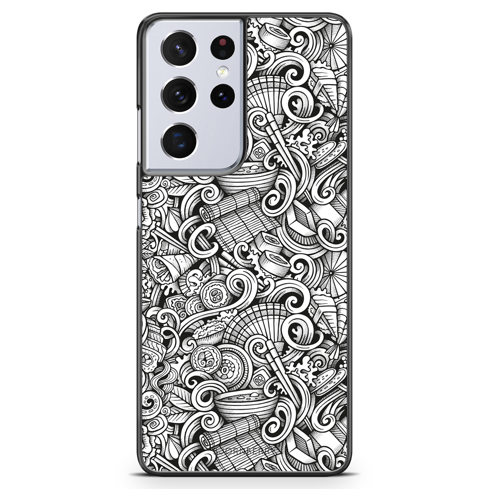 Samsung Galaxy S21 Ultra Case - Japanese Pattern