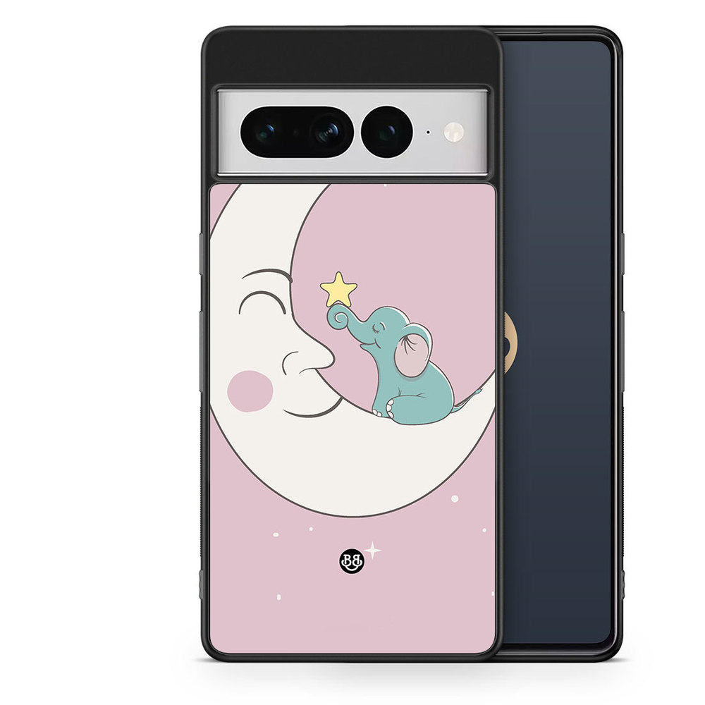 Google Pixel 7 Pro Case - Elephant Moon