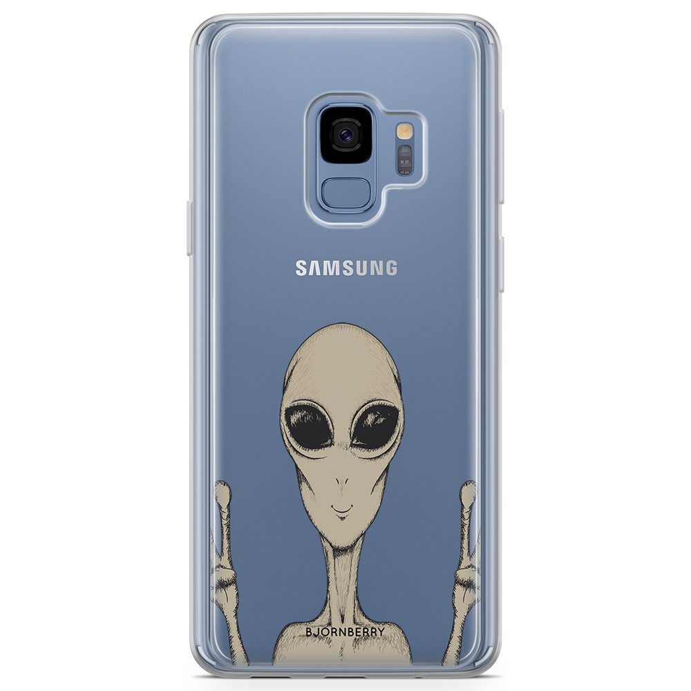 Samsung Galaxy S9 Fashion Case - Peace Alien
