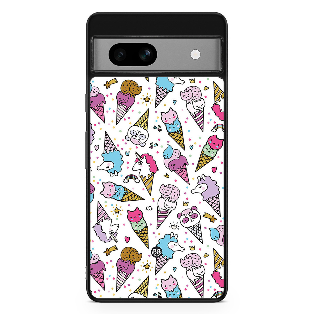 Google Pixel 7a Case - Cute Ice Cream