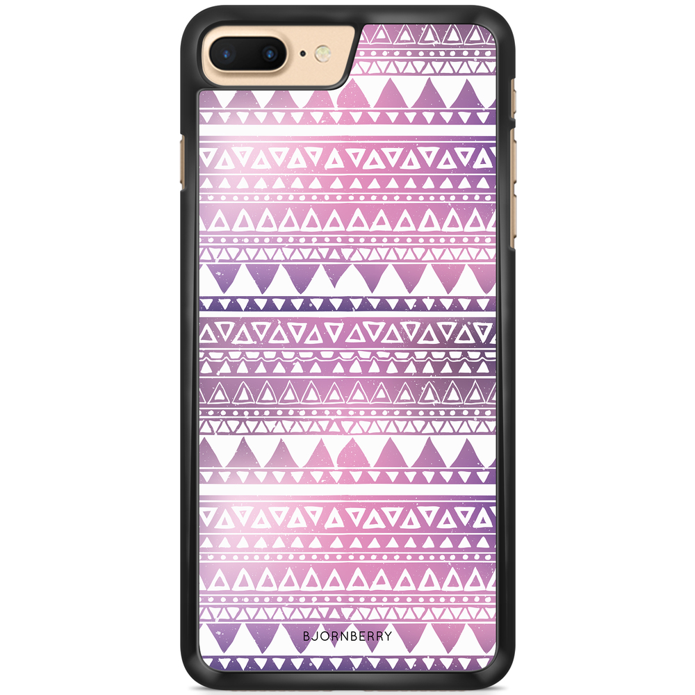 iPhone 7 Plus Case - Purple Aztec