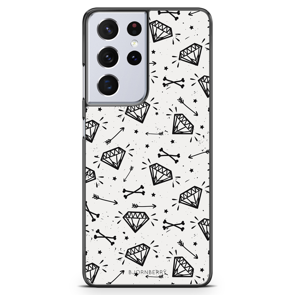 Samsung Galaxy S21 Ultra Case - Diamond Pattern