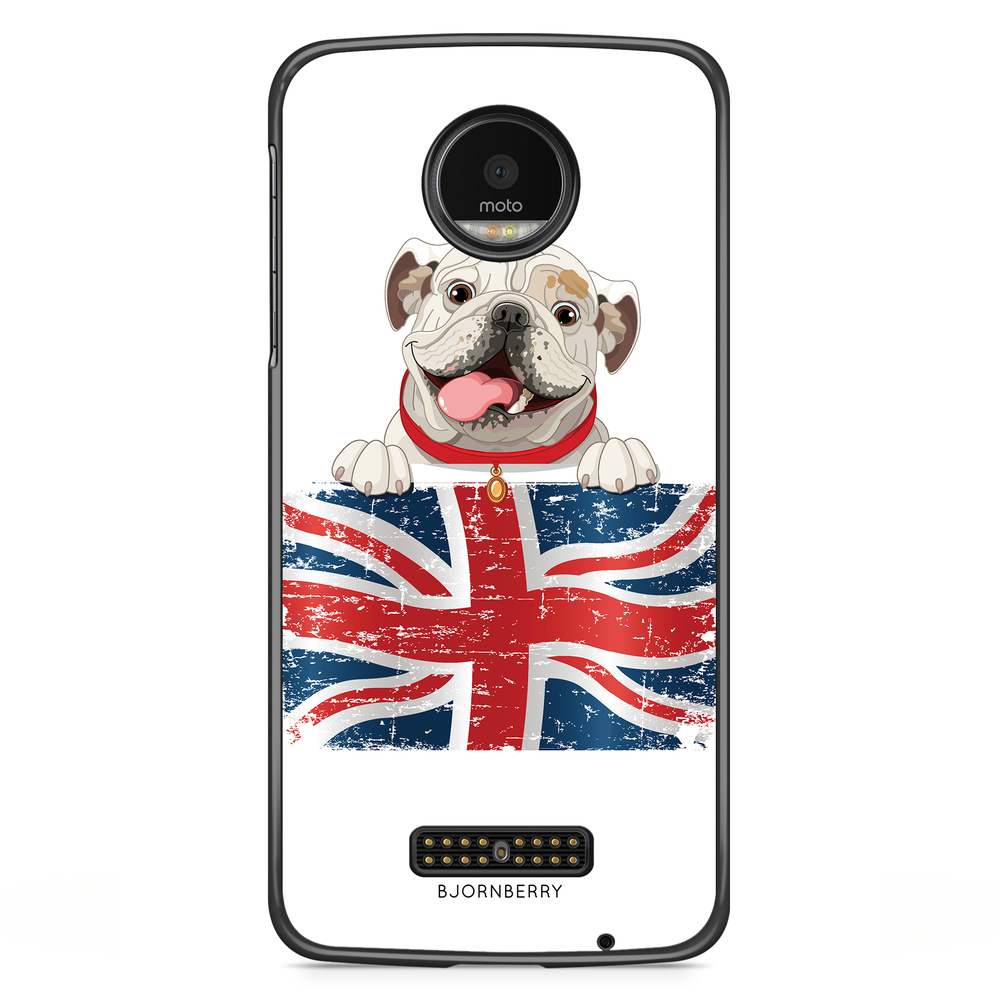 Moto Z2 Play Skal - Engelsk Bulldog