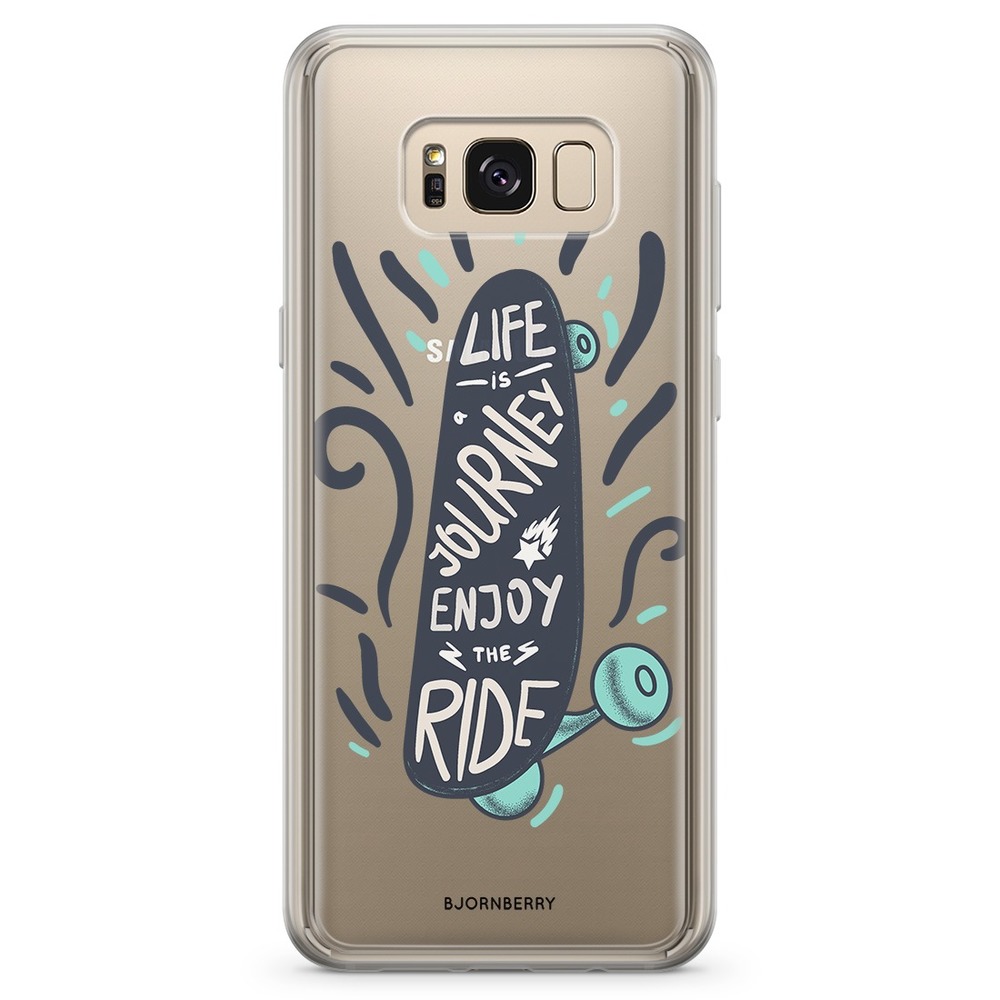 Samsung Galaxy S8 Plus Fashion Skal - Skatecitat