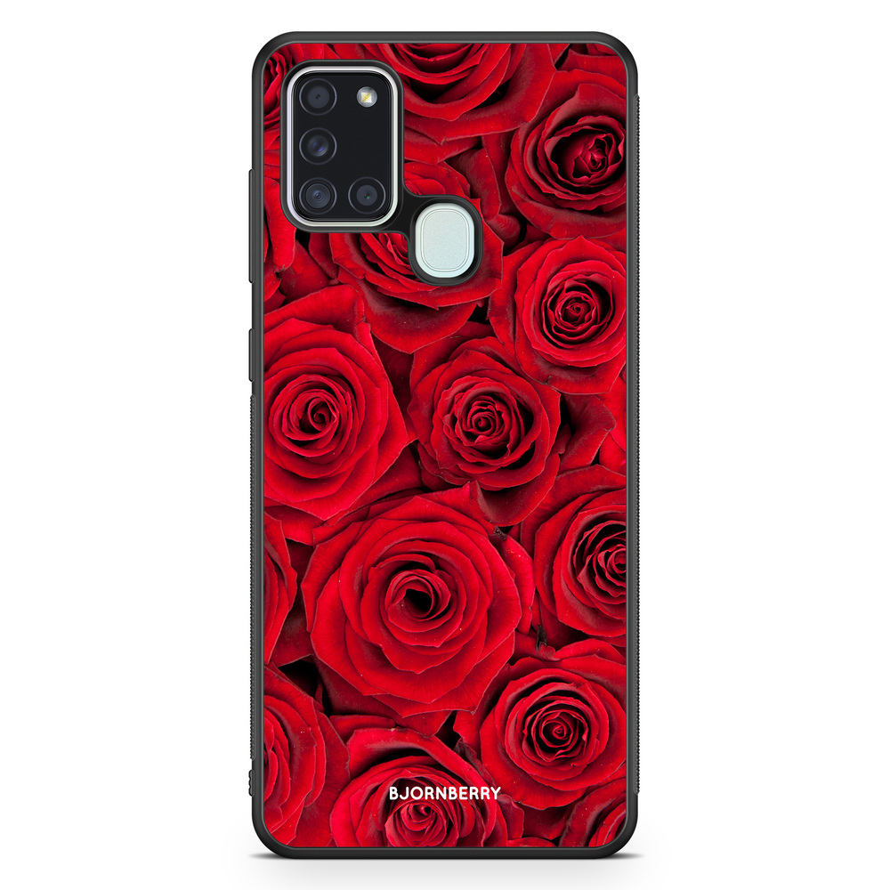 Samsung Galaxy A21s Case - Red Roses