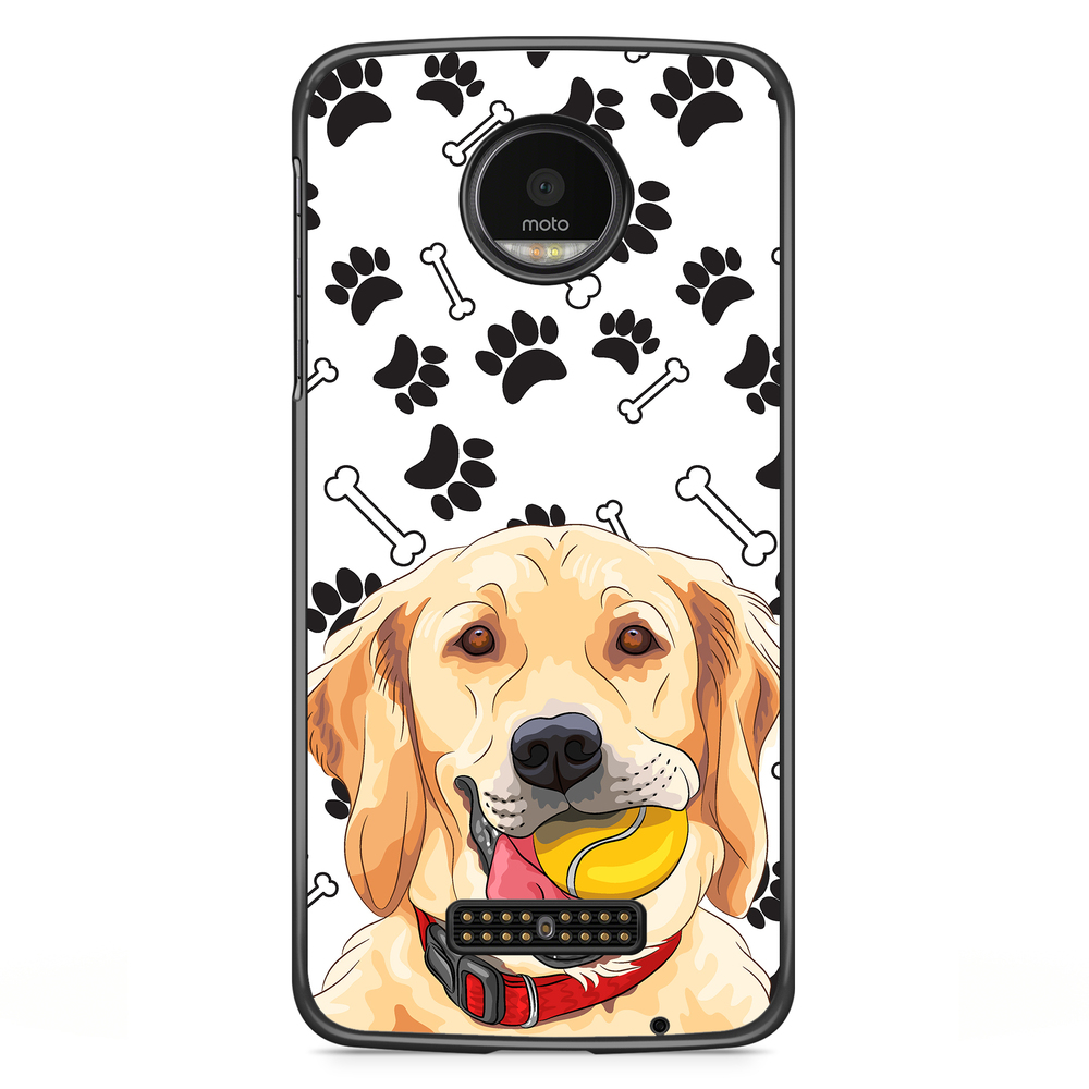 Moto Z2 Play Case - Golden Retriever