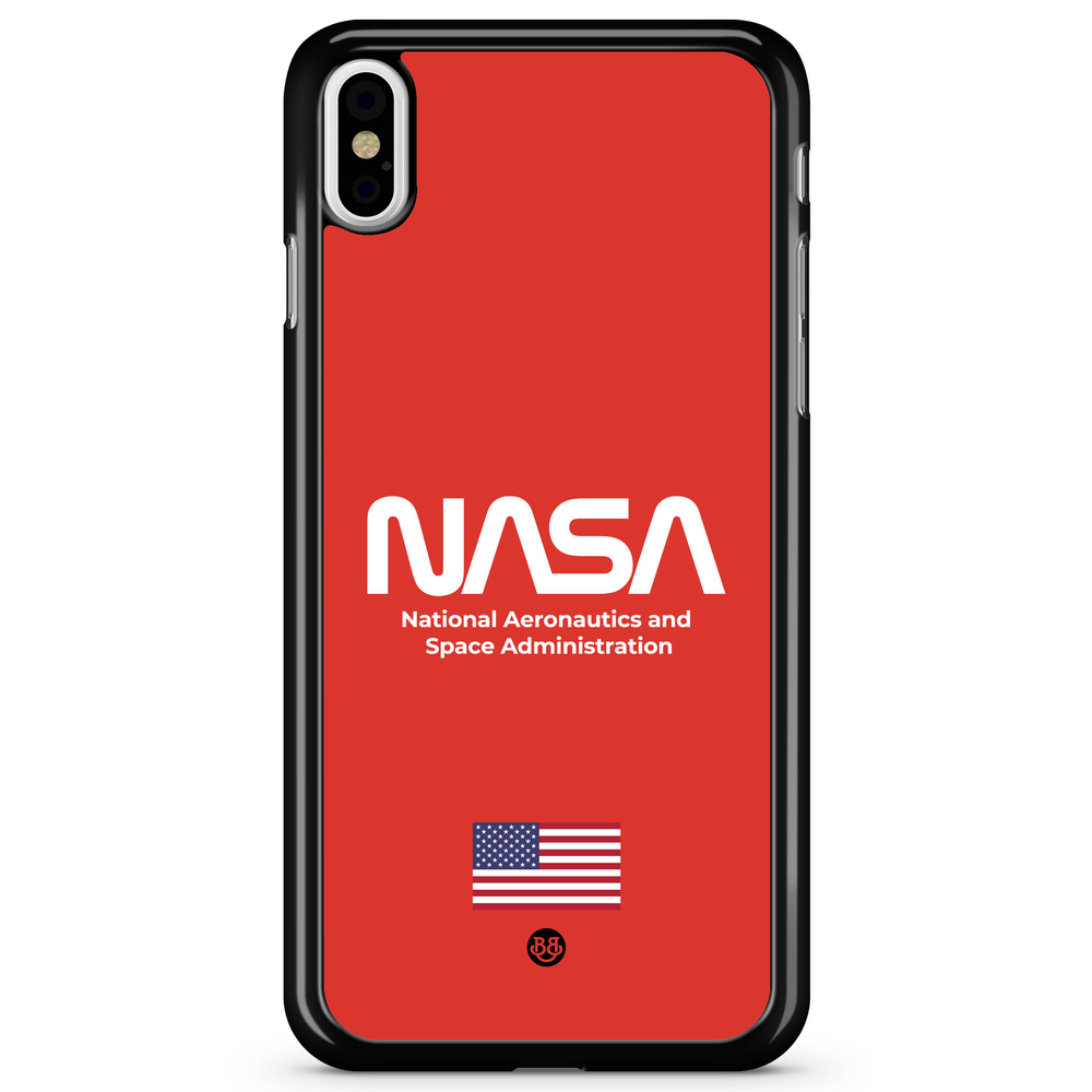 iPhone X / XS Case - NASA Worm Red