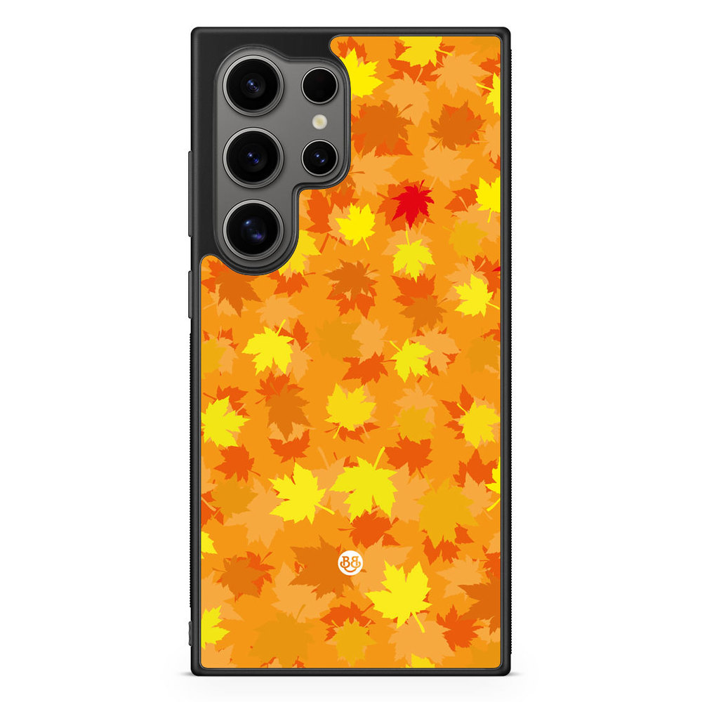 Samsung Galaxy S24 Ultra Case - Orange leaves