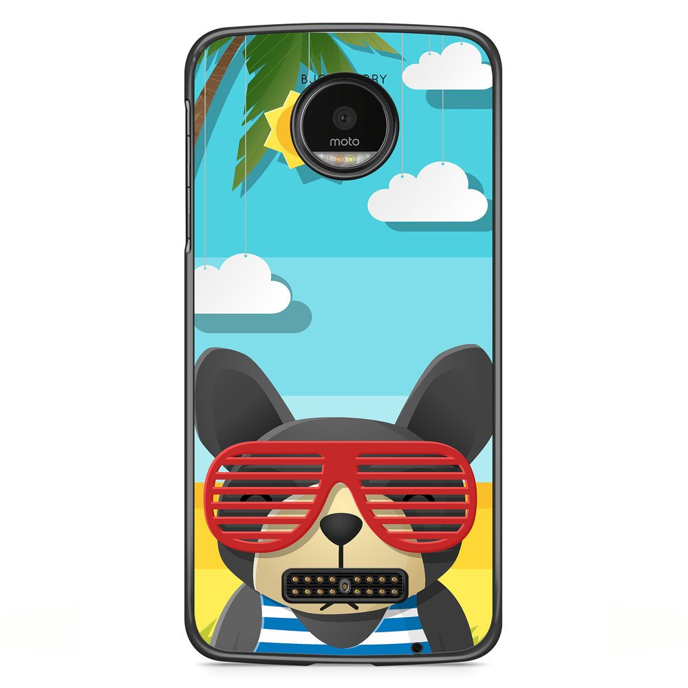 Moto Z2 Play Case - Summer Dog