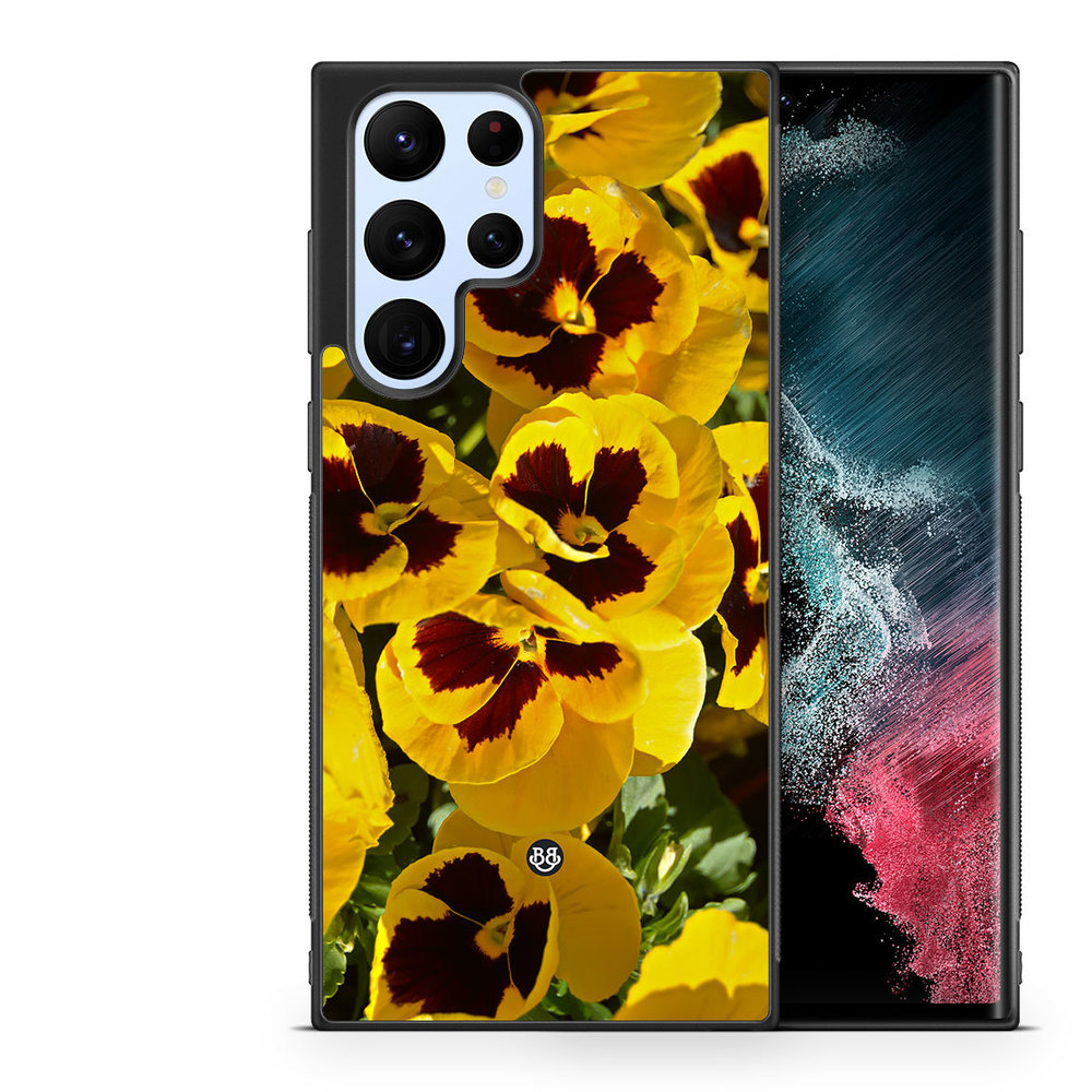 Samsung Galaxy S22 Ultra 5G Case - Yellow Spring Flower