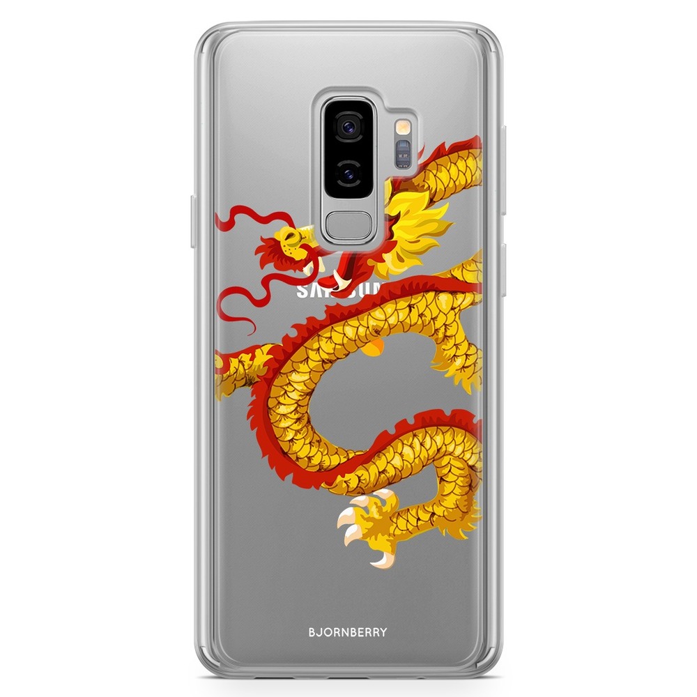 Samsung Galaxy S9 Plus Fashion Case - Yellow Drake