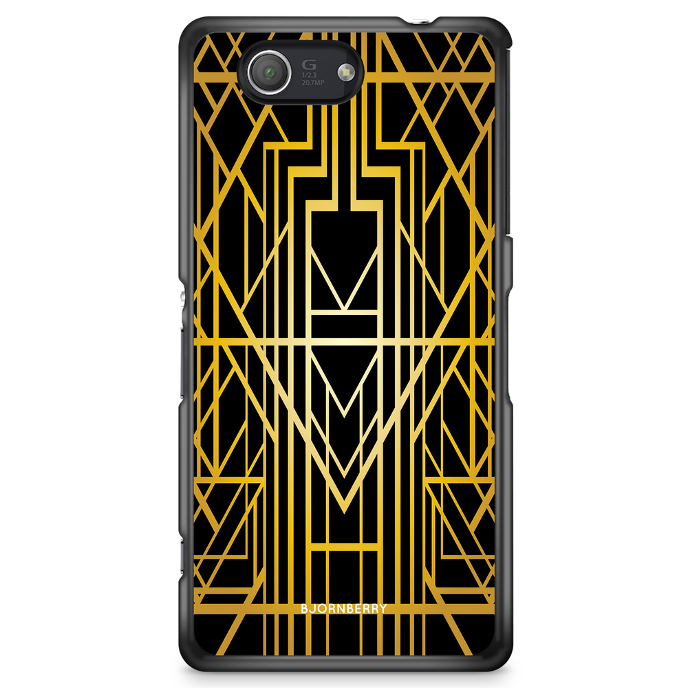 Sony Xperia Z3 Compact Case - Golden Pattern