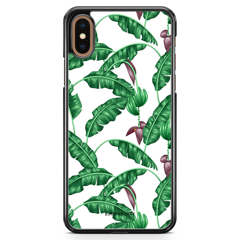 iPhone XS Max Case - Banana Leaves