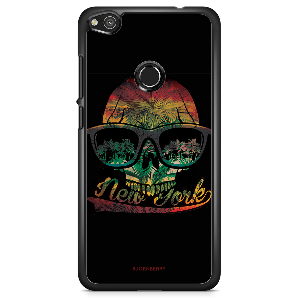 Huawei Honor 8 Lite Case - New York Skull