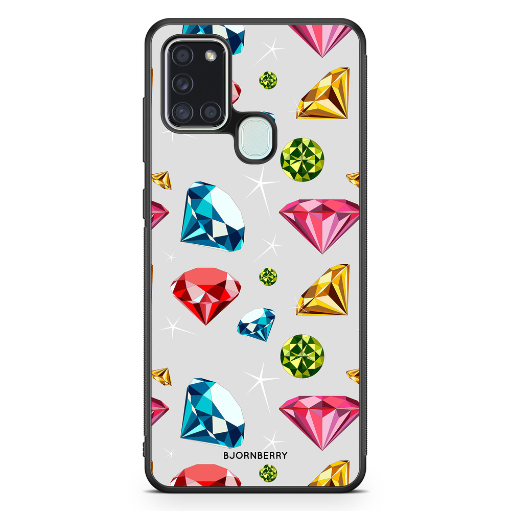Samsung Galaxy A21s Case - Diamond Pattern