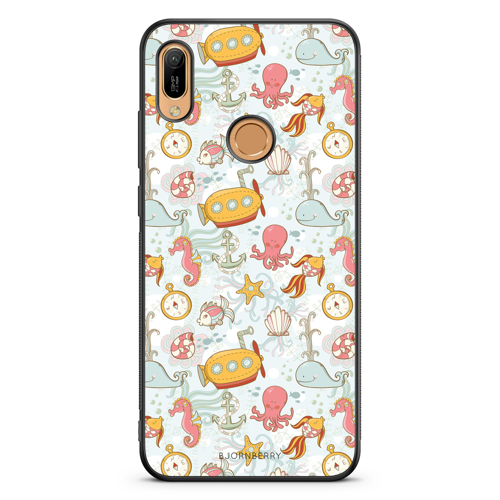 Huawei Y6 2019 Case - Sea life