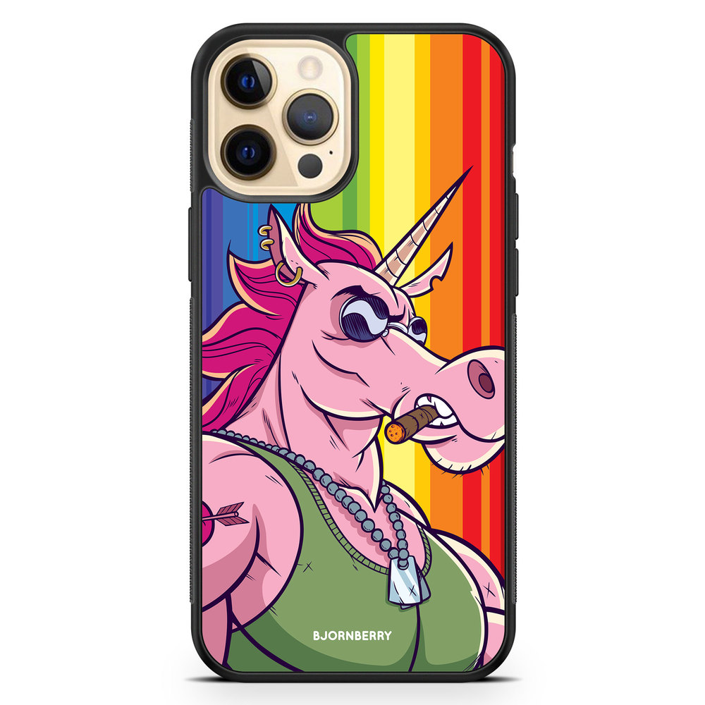 iPhone 12 Pro Max Case - Muscle Unicorn