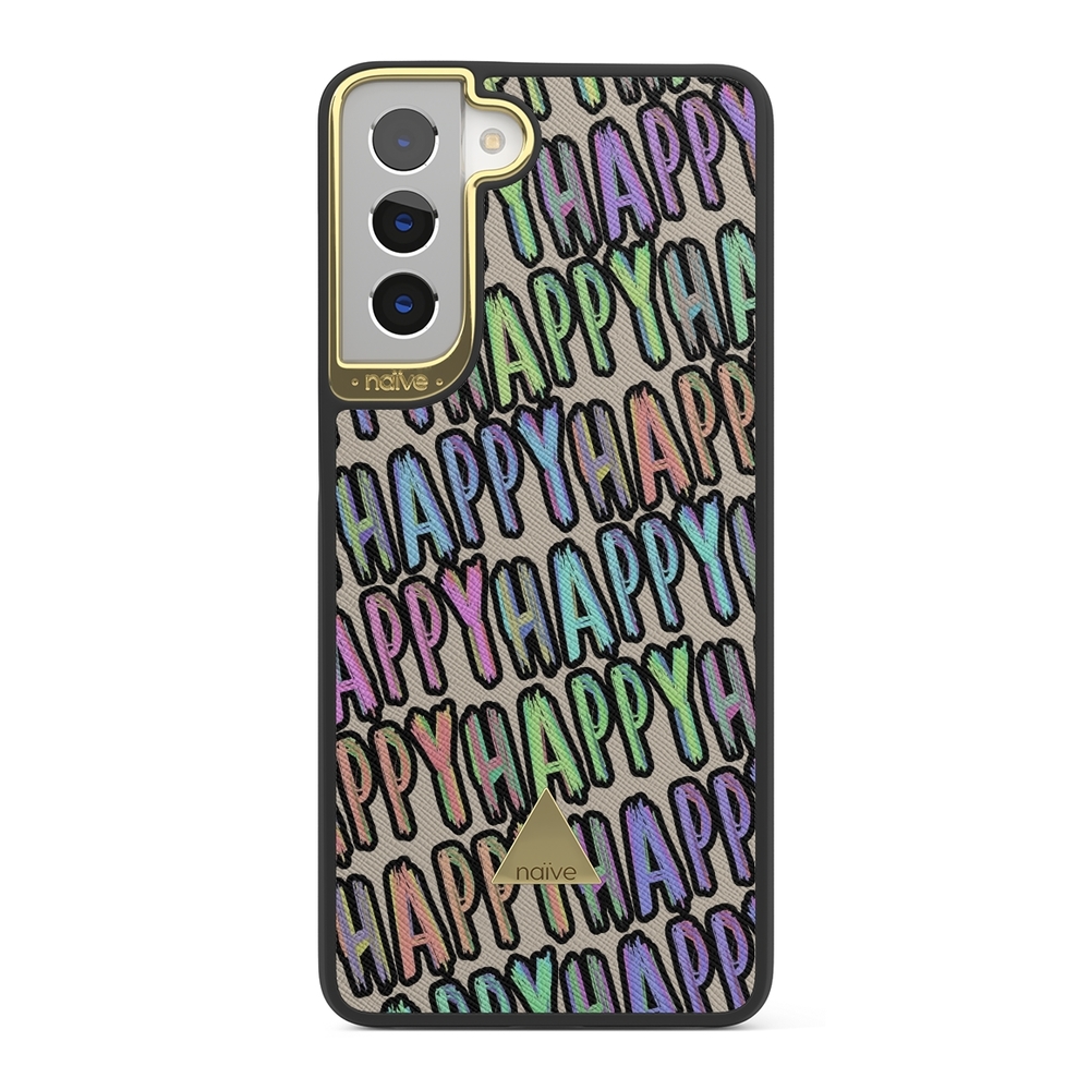 Naive Samsung Galaxy S21 Plus Case - Happy