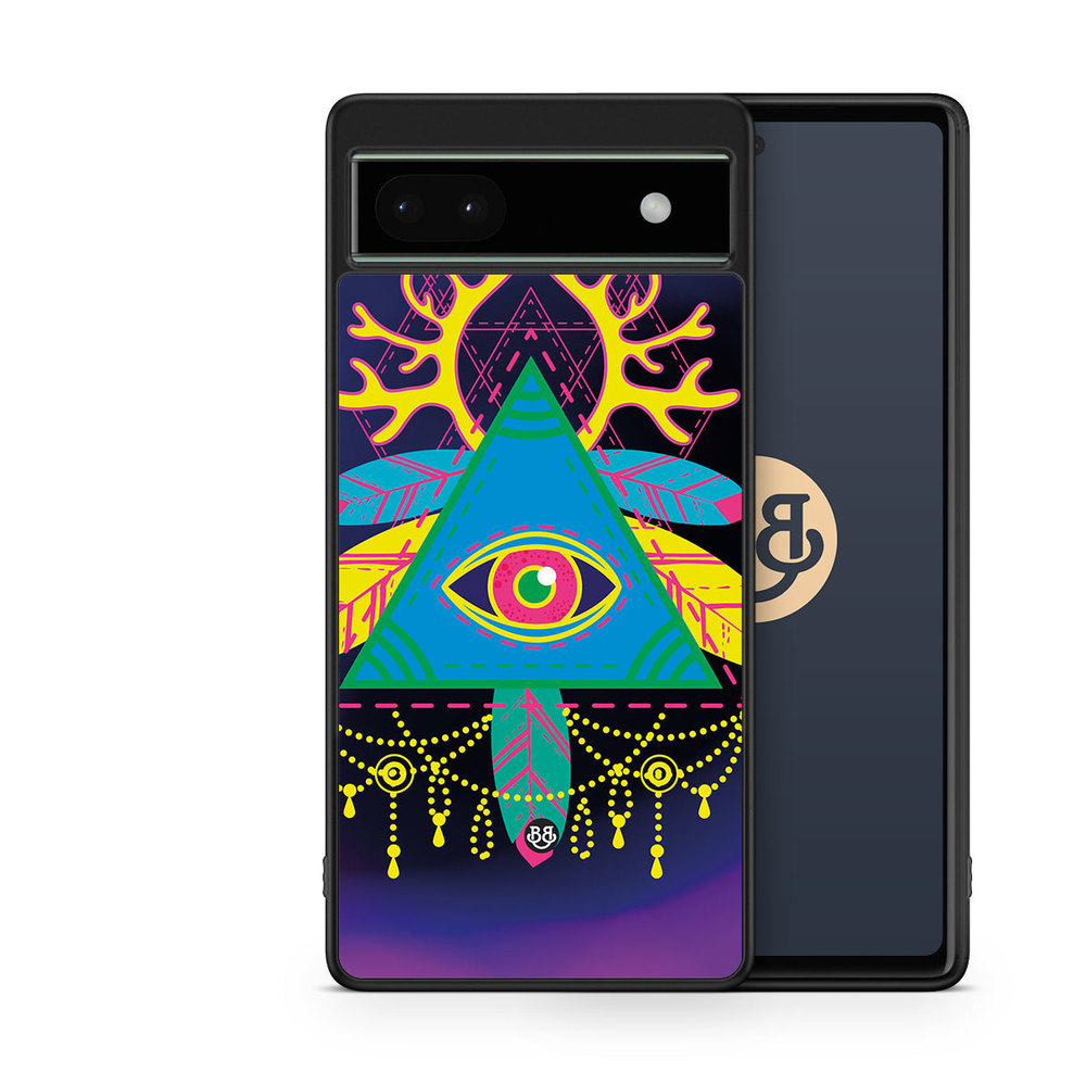 Google Pixel 6a Case - All-seeing Eye