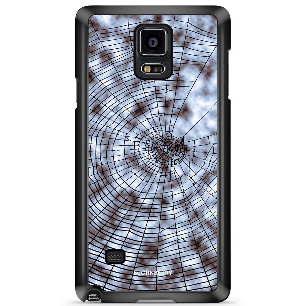 Samsung Galaxy Note 4 Case - Black Spiderweb