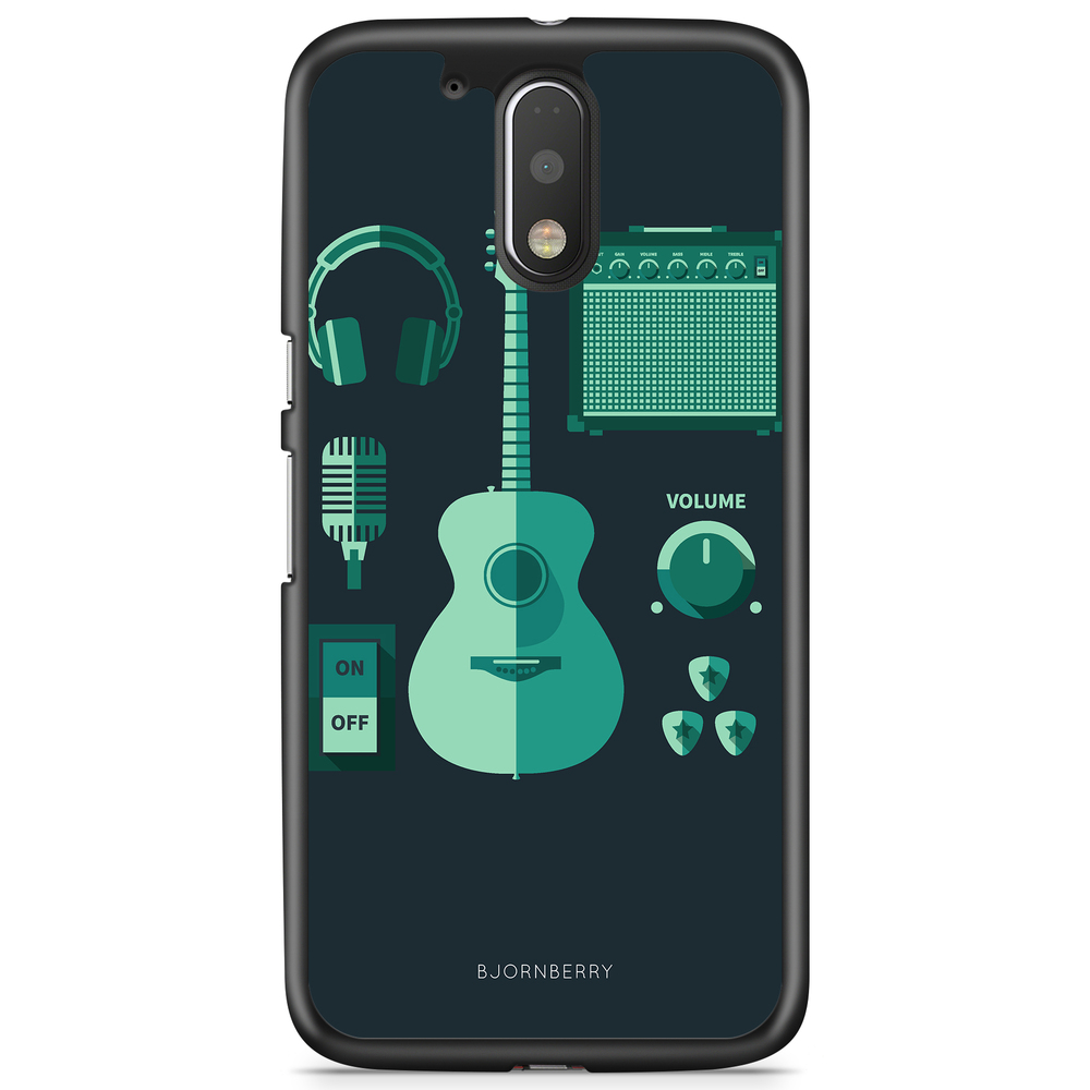 Moto G4/G4 Plus Skal - Gitarr