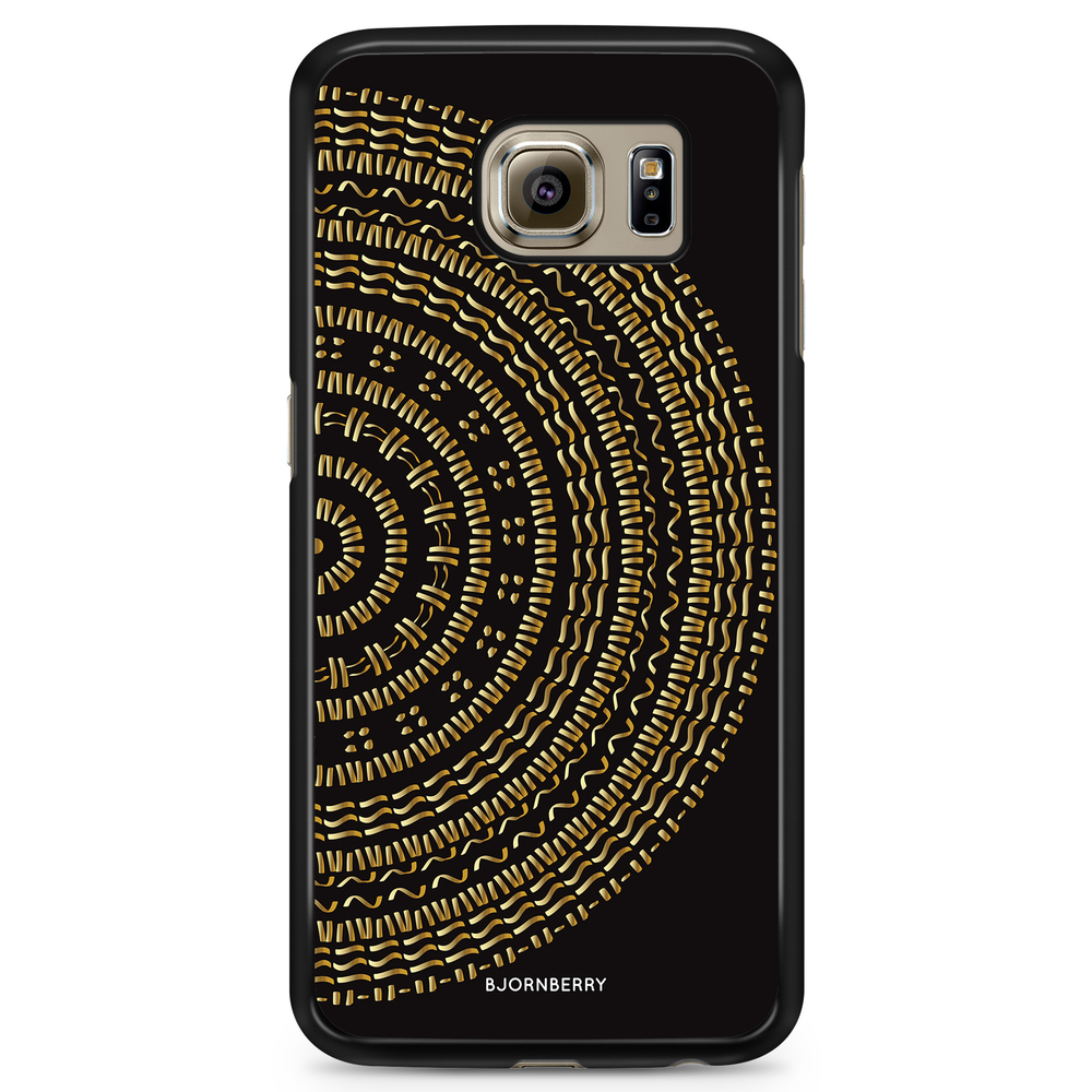 Samsung Galaxy S6 Case - Mandala Gold/Black