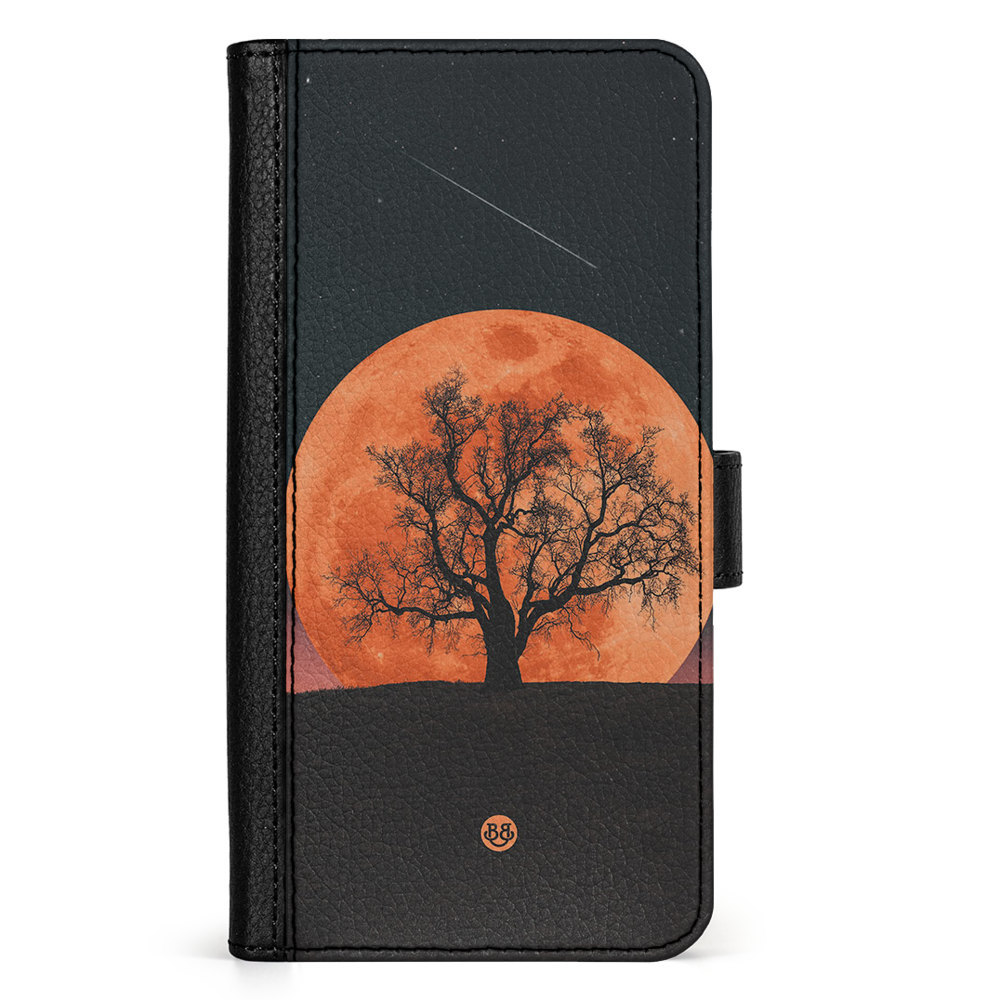 Samsung Galaxy A55 Wallet Case - Moon Three