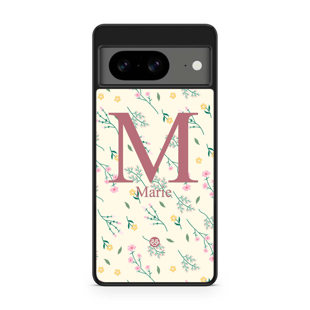 Google Pixel 8 Custom Skal - AWAKEN - Floral Elegance